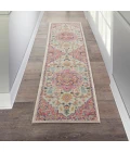 Nourison Passion Runner Area Rug PSN25-Ivory/Pink