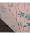 Nourison Tranquil Round Area Rug TRA04-Pink