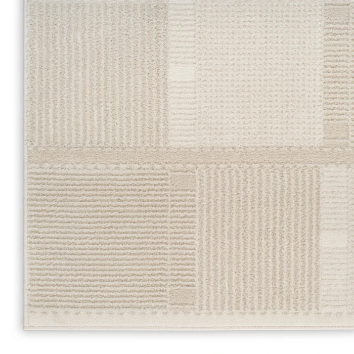 Nourison Home Nordic Ivory Beige NRC09 5 ft. X 7 ft. Rectangle Rug