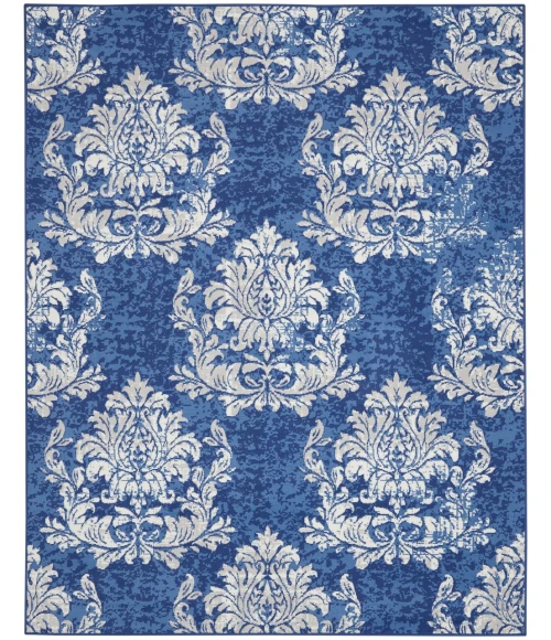 Nourison Whimsicle Area Rug WHS11-Navy Ivory