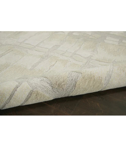 Nourison Symmetry Area Rug SMM04-Ivory/Beige