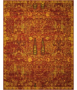 Nourison Home Timeless Red TML04 7ft.9in. x 9ft.9in. Rect. Rug