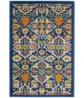 Nourison Allur Area Rug ALR03-Navy Multicolor