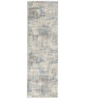 Nourison Solace Runner Area Rug SLA03-Ivory/Grey/Blue