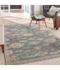 Nourison Odessa Dark Grey Multicolor ODS02 6 ft. X 8 ft. Rect. Rug