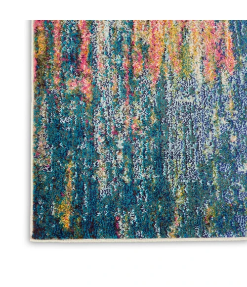Nourison Celestial Area Rug CES09-Blue/Yellow