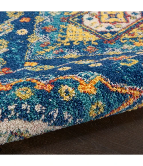 Nourison Allur Area Rug ALR02-Navy Multicolor