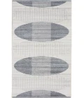 Nourison Astra Machine Washable Ivory Blue ASW03 2 ft. X 6 ft. Rectangle Rug
