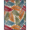 Nourison Home Aloha ALH18 Multicolor 9 ft. X 12 ft. Area Rug