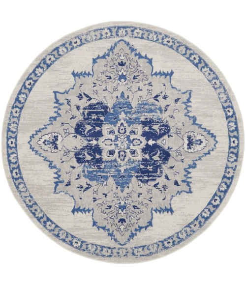 Nourison Whimsicle Area Rug WHS14-Ivory Blue