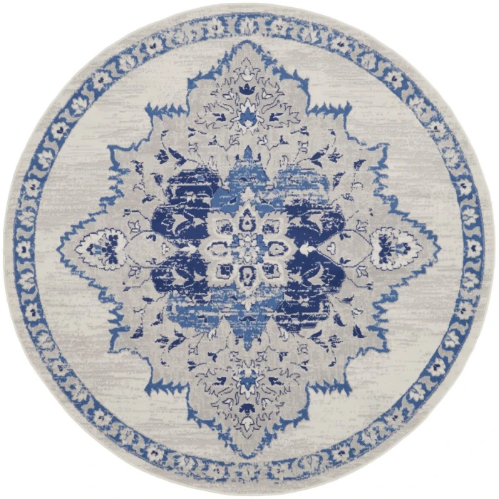 Nourison Whimsicle Area Rug WHS14-Ivory Blue
