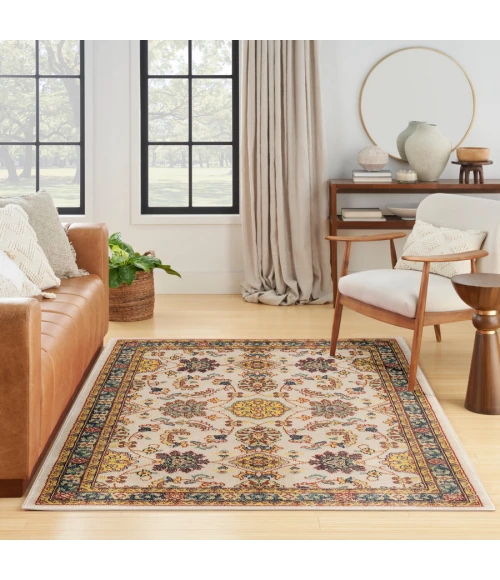 Nourison Home Nourison Essentials Ivory Gold NRE05 4 ft. X 6 ft. Rectangle Rug