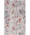 Nourison Nourison Washables Ivory Pink NWB01 4 ft. X 6 ft. Rectangle Rug