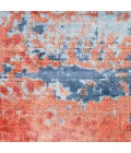 kathy ireland Home Safari Dreams Area Rug KI374-Blue/Brick