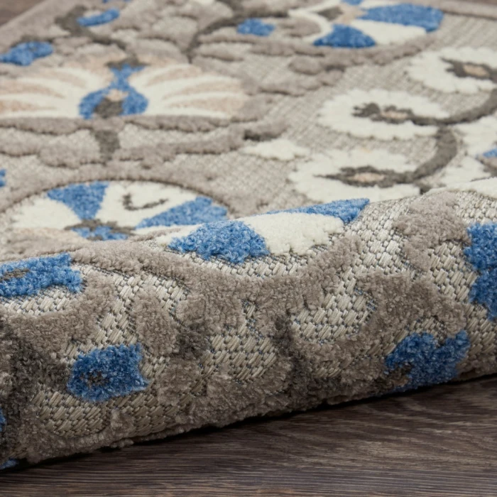 Nourison Aloha Area Rug ALH20-Grey/Multi