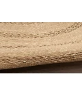 Nourison Natural Seagrass Natural NSG01 6 ft. Round Rug