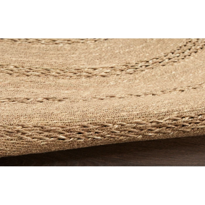 Nourison Natural Seagrass Natural NSG01 6 ft. Round Rug