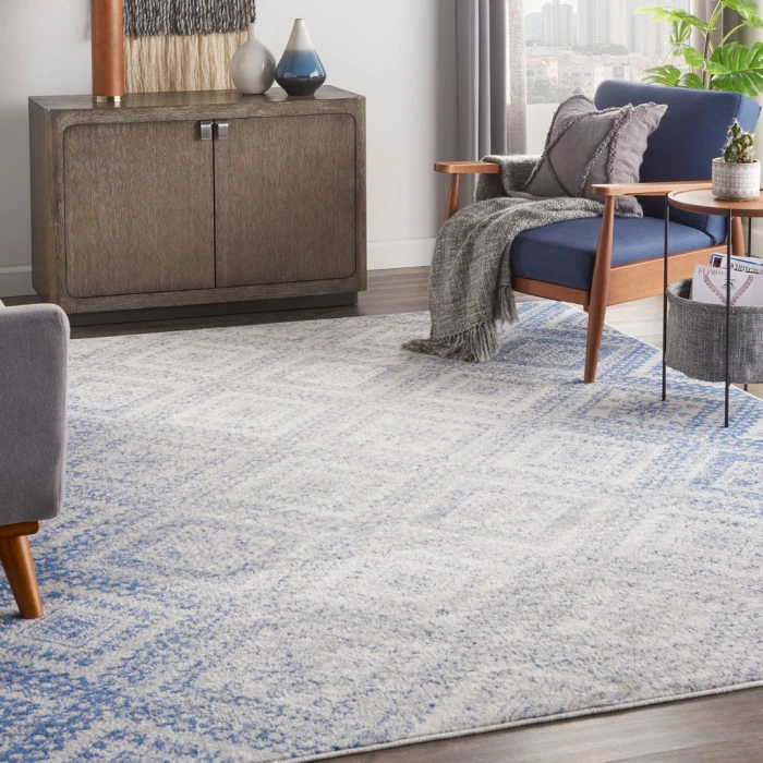 Nourison Whimsicle Area Rug WHS17-Ivory Blue