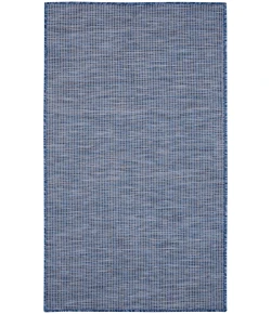 Nourison Home Positano POS01 Navy Blue 3 ft. X 5 ft. Area Rug