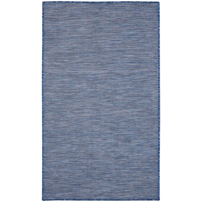 Nourison Positano Area Rug POS01 Navy Blue 3' x 5'