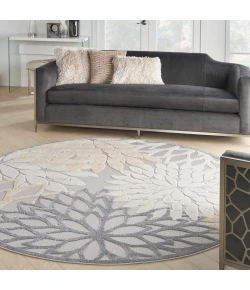Nourison Home Aloha ALH05 Natural 10 ft. Round Area Rug
