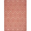 Nourison Home Versatile NRV01 Coral Orange 5 ft. X 7 ft. Area Rug