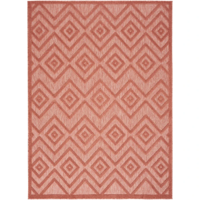 Nourison Versatile Area Rug NRV01 Coral/Orange