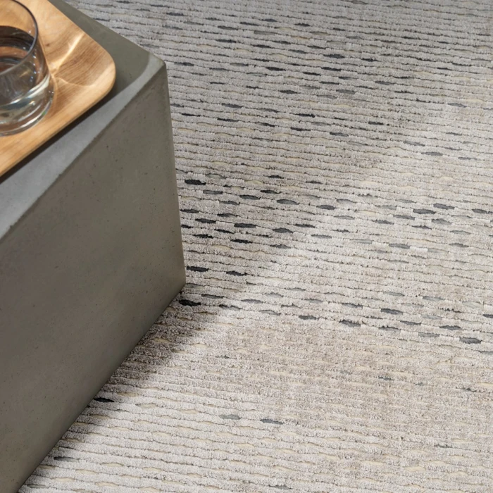 Calvin Klein Valley Silver VLL01 10 ft. X 14 ft. Rect. Rug