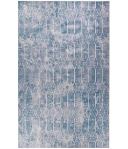 Nourison Home New Concept Washables SR107 Blue Grey 9 ft. 2 in. X 12 ft. Area Rug