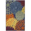 Nourison Home Aloha ALH05 Navy Multicolor 2 ft. 8 in. X 4 ft. Area Rug