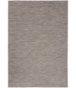 Nourison Home Washable Solutions WSL01 Grey/Mocha 6 ft. X 9 ft. Area Rug