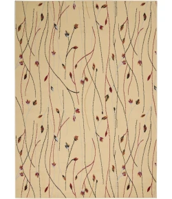 Nourison Home Grafix GRF15 Cream 3 ft. 9 in. X 5 ft. 9 in. Area Rug