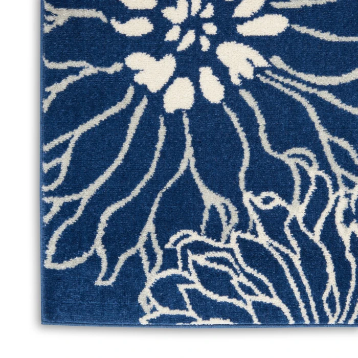 Nourison Passion Area Rug PSN17-Navy/Ivory