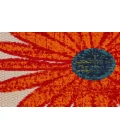 Nourison Aloha Ivory Multicolor ALH33 9 ft. X 12 ft. Rectangle Rug