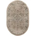 Nourison Home Quarry QUA05 Beige Grey 5 ft. X 8 ft. Oval Area Rug