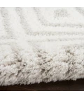 Nourison Modern Shag Ivory Silver MMD01 5 ft. X 7 ft. Rect. Rug