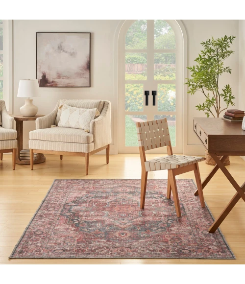 Nicole Curtis Machine Washable Series 1 Area Rug SR101 Multicolor