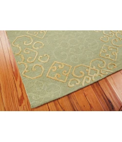 Nourison Home Ambrose Green AMB01 9ft.9in. x 13ft.9in. Rect. Rug