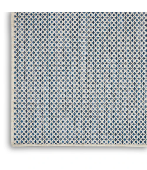 Nourison Courtyard Area Rug COU01-Ivory Blue