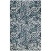 Nourison Home Garden Oasis GOA01 Navy 9 ft. X 12 ft. Area Rug