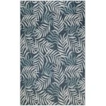 Nourison Home Garden Oasis GOA01 Navy 9 ft. X 12 ft. Area Rug