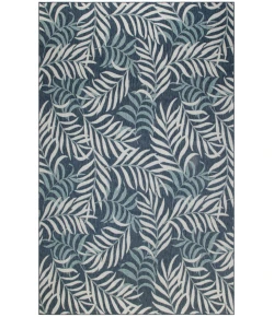 Nourison Home Garden Oasis GOA01 Navy 9 ft. X 12 ft. Area Rug