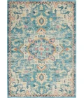 Nourison Passion Area Rug PSN25-Ivory/Light Blue
