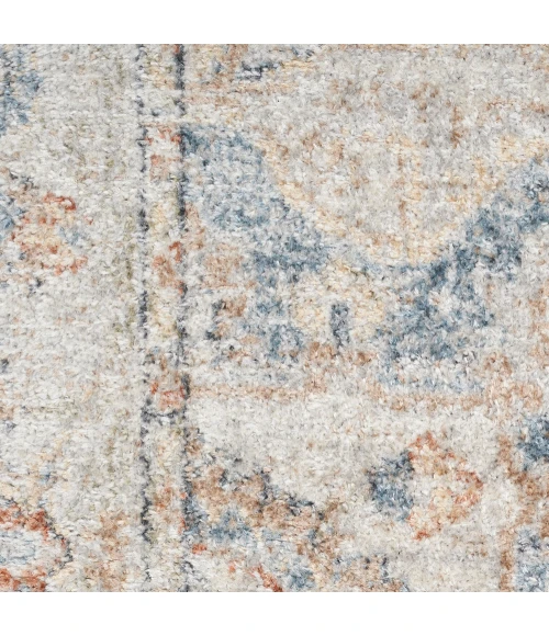 Nourison Astra Machine Washable Area Rug ASW12 Denim Multi