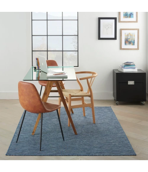 Nourison Positano Area Rug POS01-Navy Blue