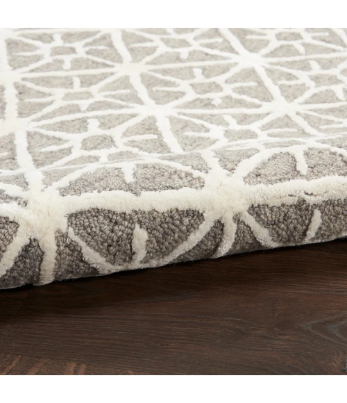 Nicole Curtis Machine Washable Series 2 Area Rug SR201 Black 5' x 7'