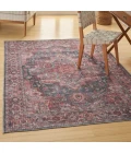 Nicole Curtis Machine Washable Series 1 Area Rug SR101 Multicolor