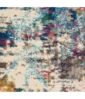 Nourison Celestial Area Rug CES13-Pink/Multicolor