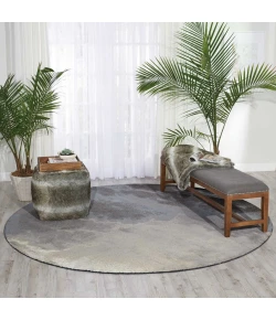 Nourison Home Twilight TWI18 Storm 8 ft. Round Area Rug