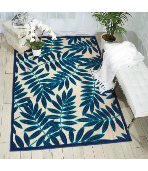 Nourison Aloha Area Rug ALH18-Navy